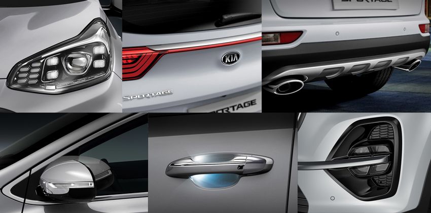 Kia Sportage Exterior Features