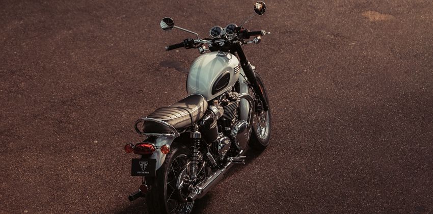 Bonneville T120 Diamond Edition TOP-VIEW