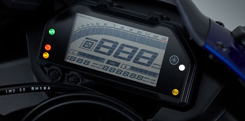 2019 Yamaha YZF R3 Instrument Cluster