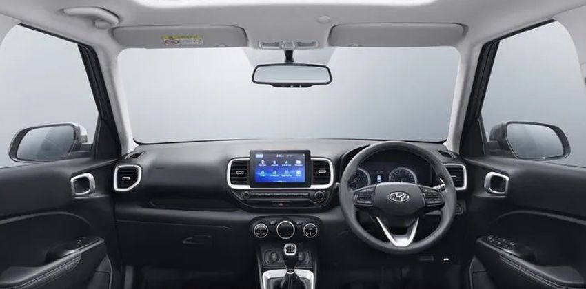 Hyundai Venue dashboard