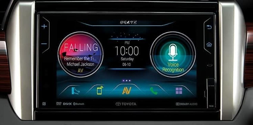 2019 Toyota Innova cabin features 