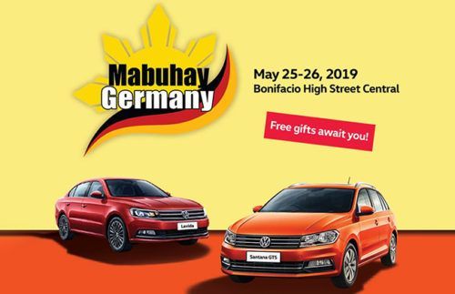 Grab Volkswagen freebies at Mabuhay Germany 2019