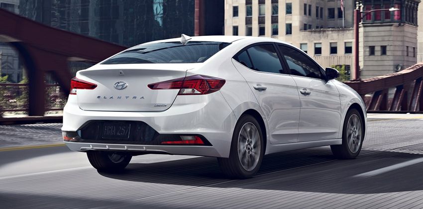 2020 Hyundai Elantra Rear Angular