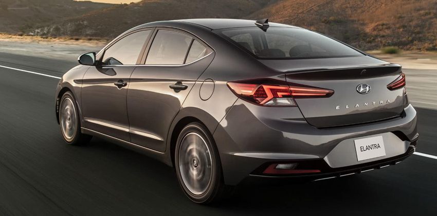  2020 Elantra REAR
