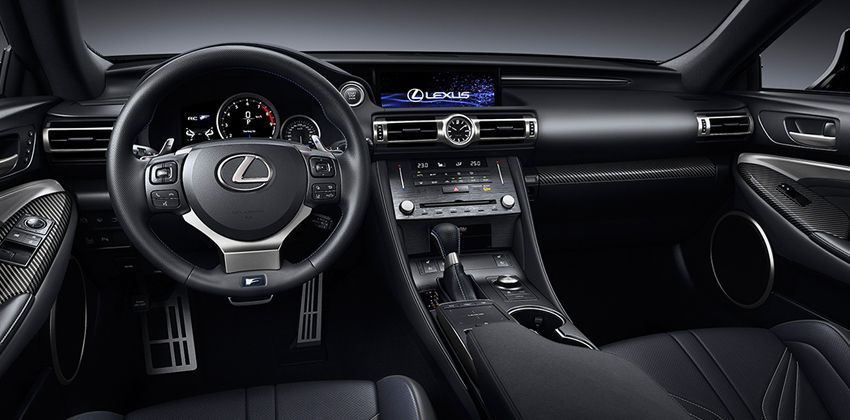 2020 Lexus RC F Dash