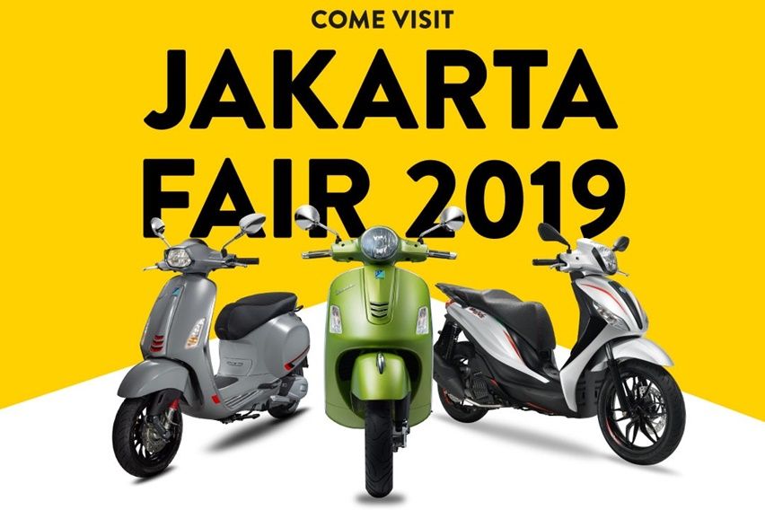 Piaggio Tawarkan Paket Aksesoris Murah di Jakarta Fair 2019. Mulai Rp 1,85 Juta!