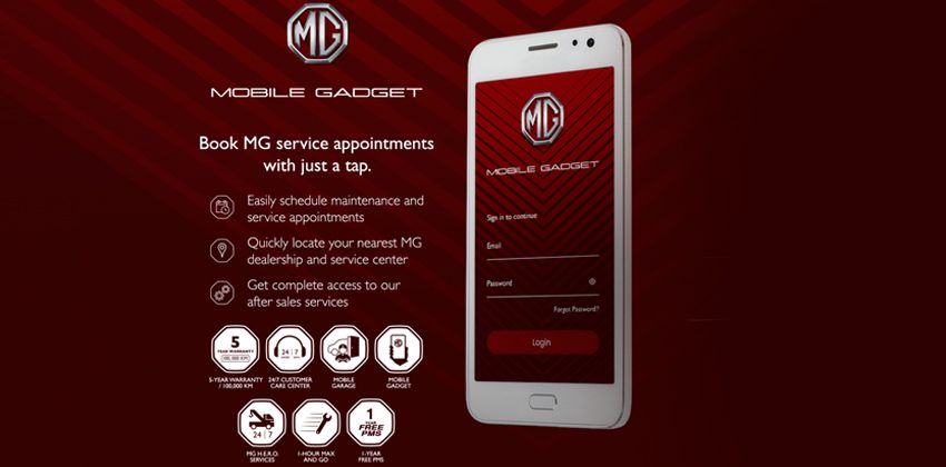 MG Mobile Gadget App