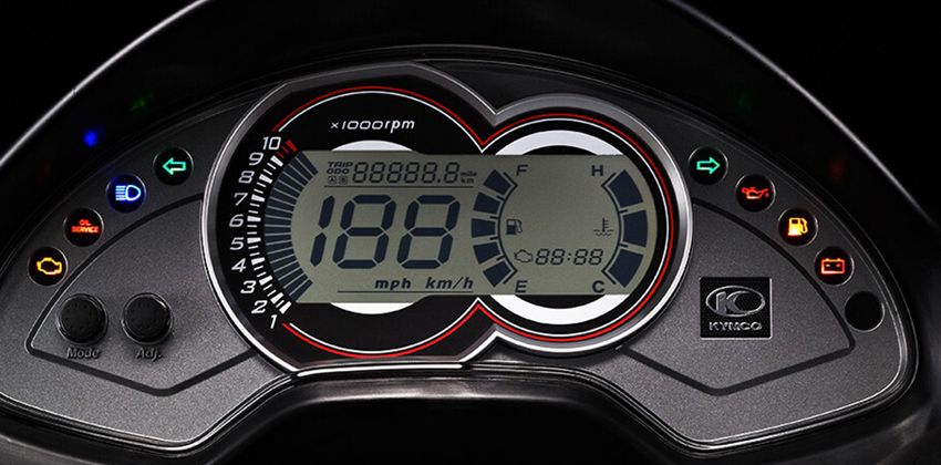 Kymko Xciting 300i 4V Instrument Cluster
