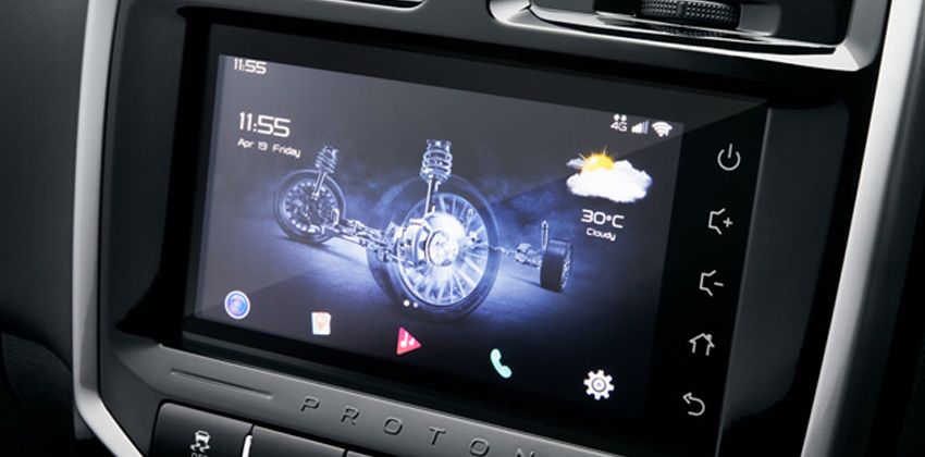 Proton Exora 2019 touch screen