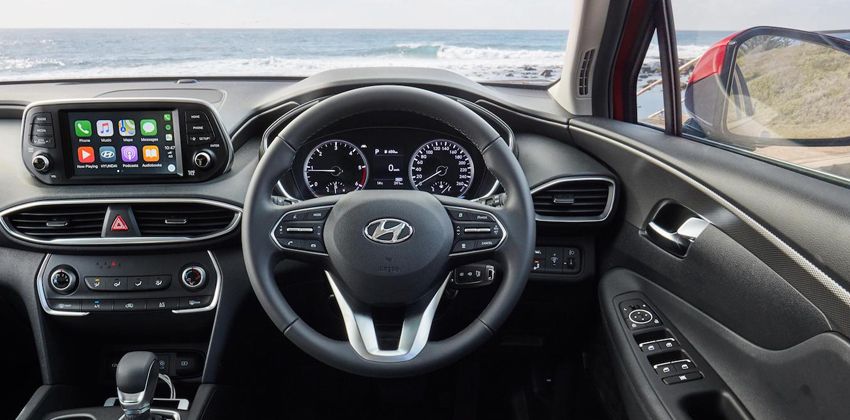 Hyundai Santa Fe cabin