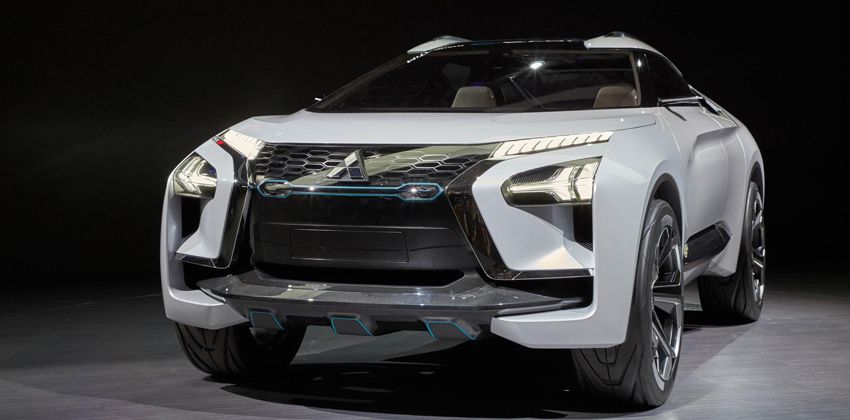 Mitsubishi e-Evolution Concept Front Angular