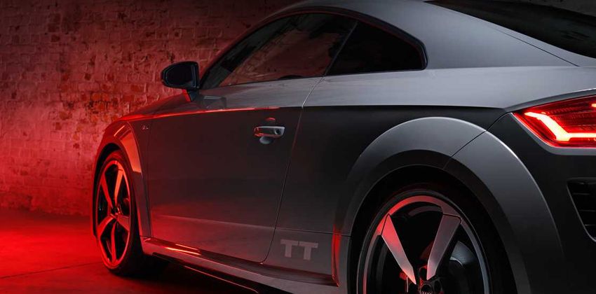 Audi TT Quantum Gray Edition rear