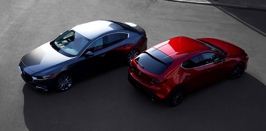 Mazda 3 Diesel Top View