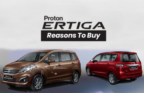 Proton Ertiga: Reasons to buy