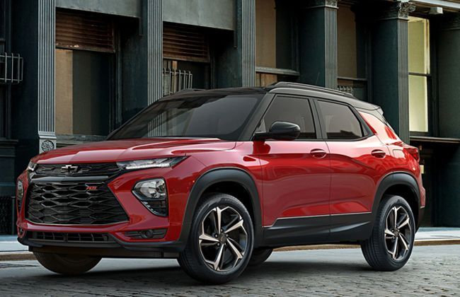2021 Chevrolet Trailblazer introduced in the US
