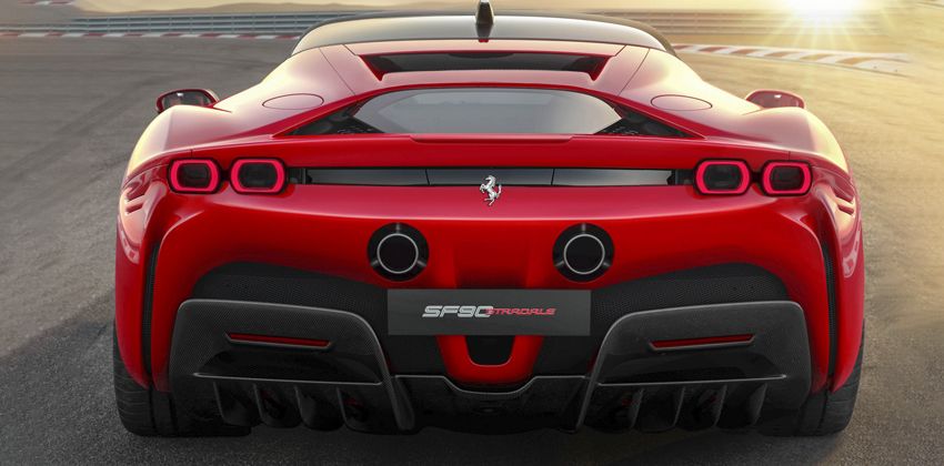 Ferrari SF90 Stradale rear