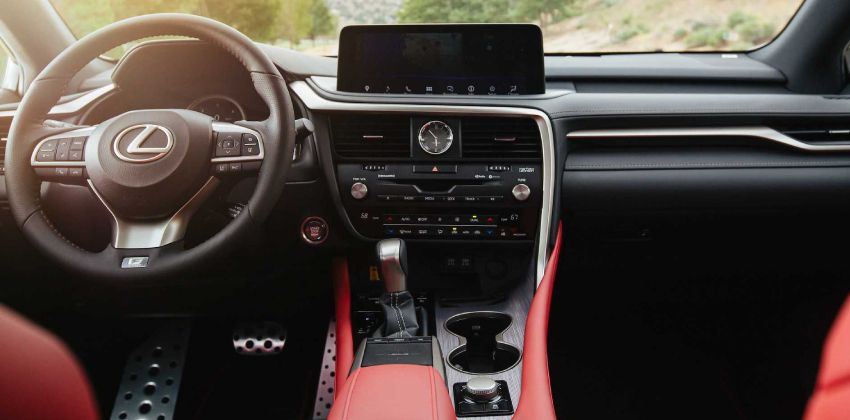2020 Lexus RX Dash