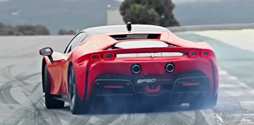Ferrari SF90 Stradale Rear Angular