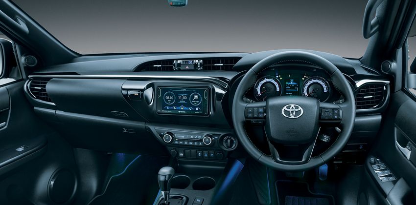 Toyota Hilux dash