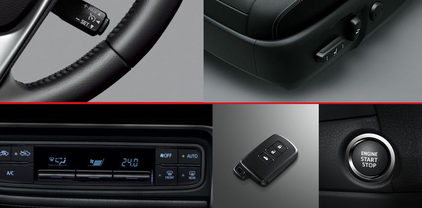 Toyota Corolla Altis features