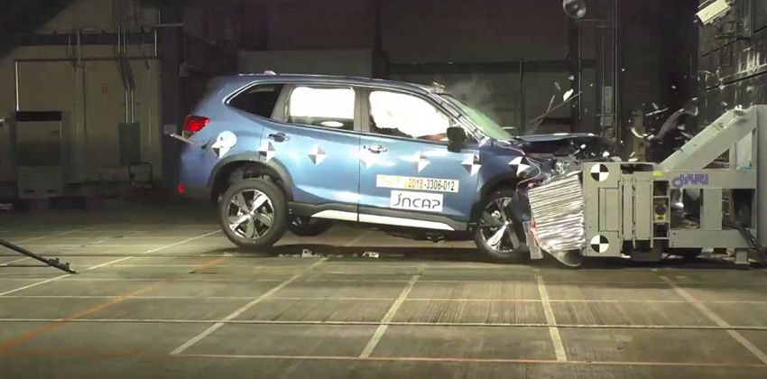 Subaru Forester 5-Star Rating JNCAP 3