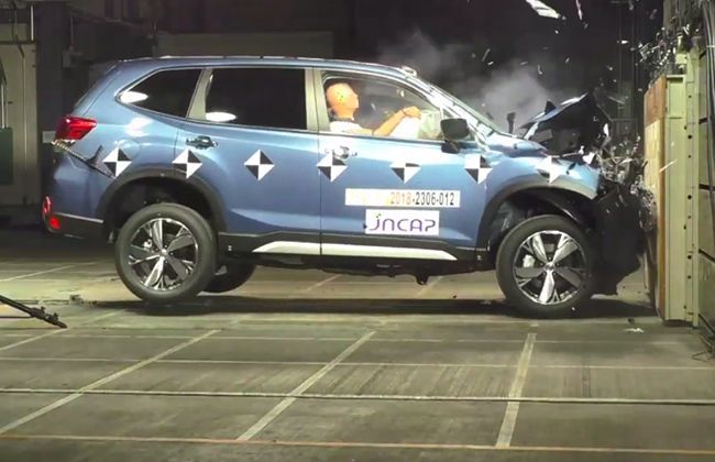 Subaru Forester grabs a perfect 5-star rating in JNCAP