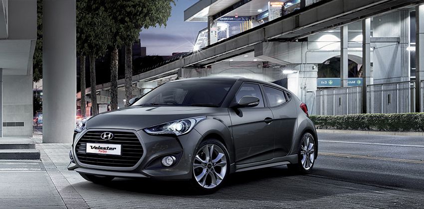 2019 Hyundai Veloster exterior