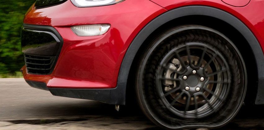 Michelin Uptis Airless Tyre Testing