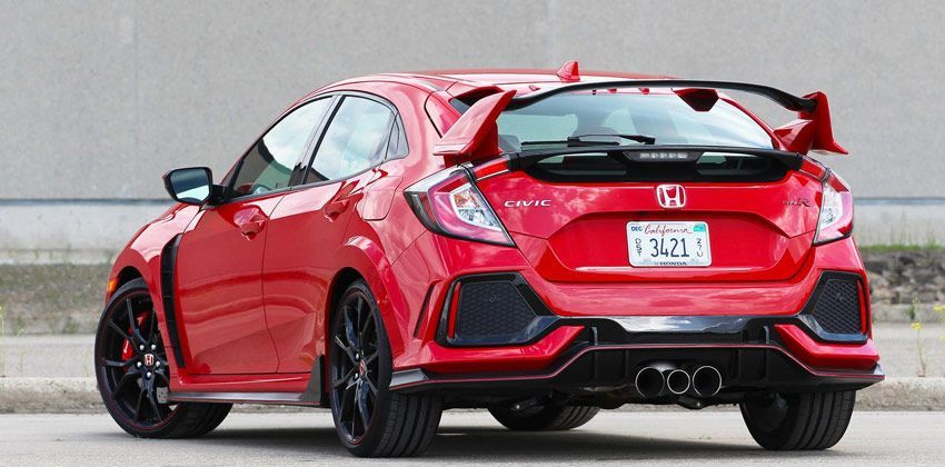 Honda Civic Type R rear