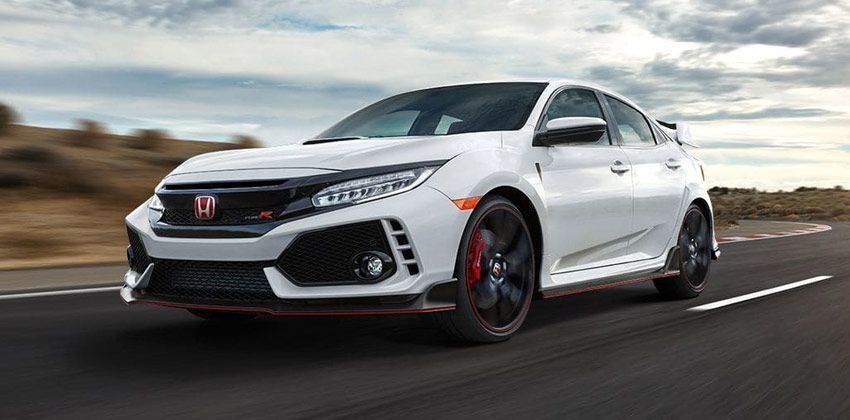 Honda Civic Type R front