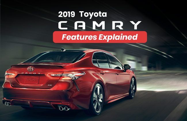 Toyota Camry 2019 - Features explained 