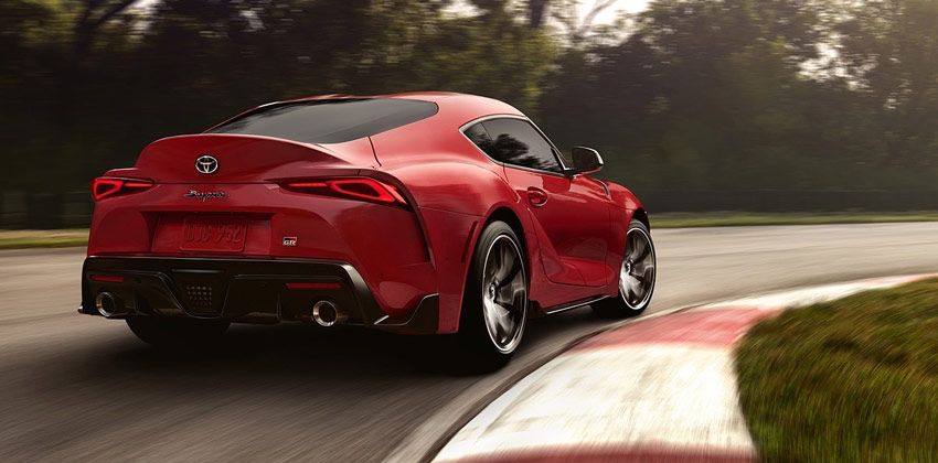 Toyota GR Supra Rear Angular