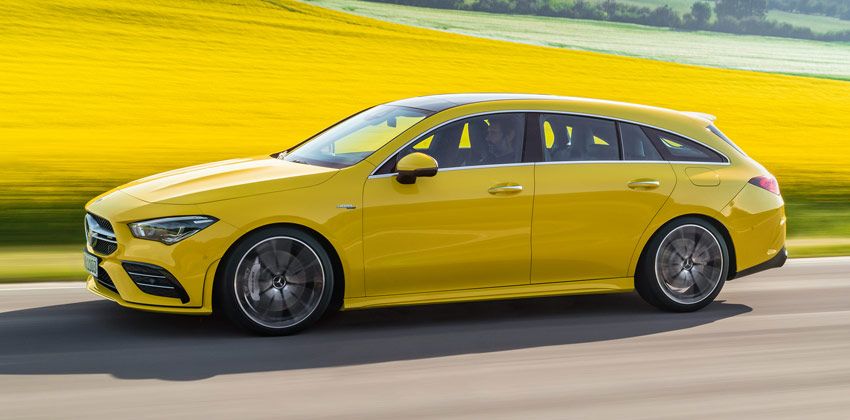 Mercedes-AMG CLA 35 4Matic Shooting Brake SIDE