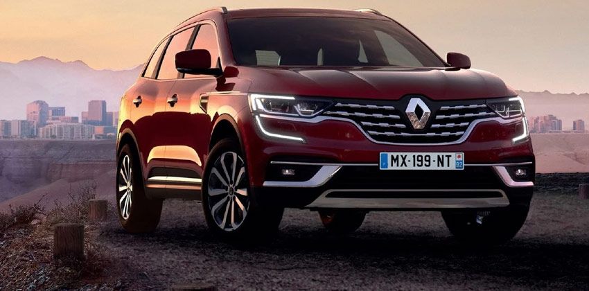 revised Renault Koleos FRONT
