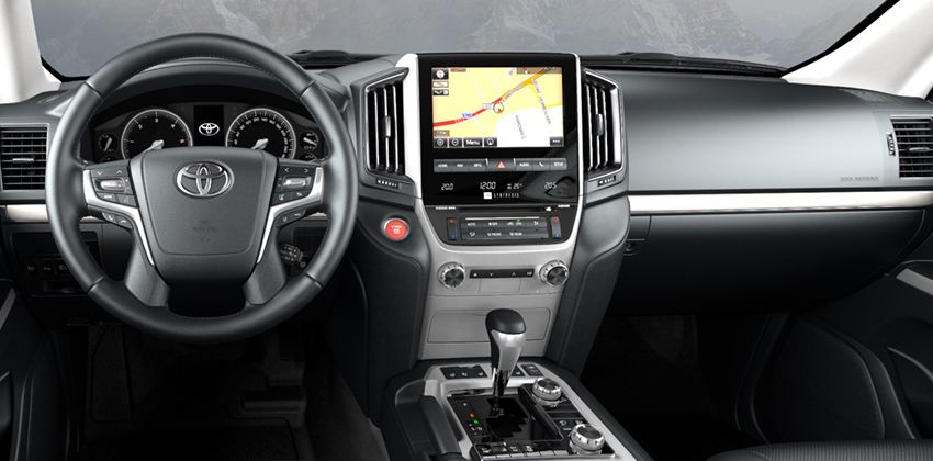 Toyota Land Cruiser 200 TRD Dash
