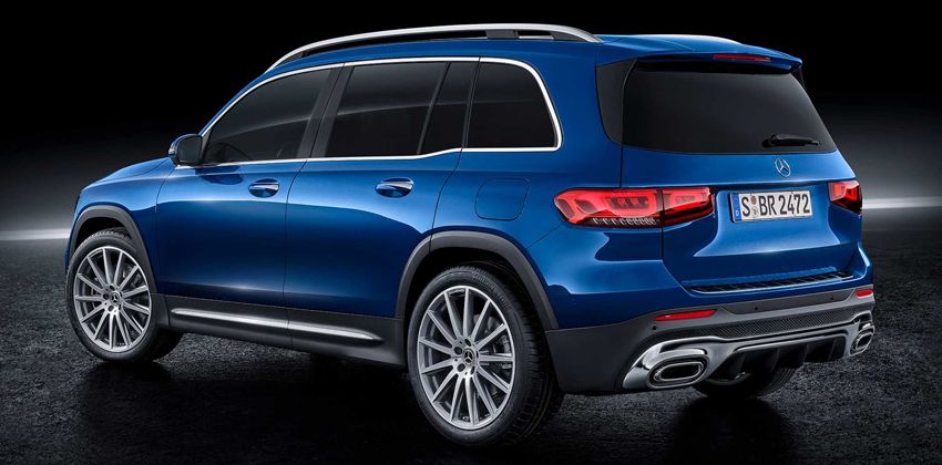 2020 Mercedes-Benz GLB Rear Angular