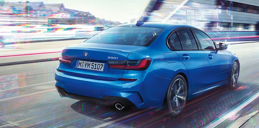 2019 BMW 3 Series Sedan Rear