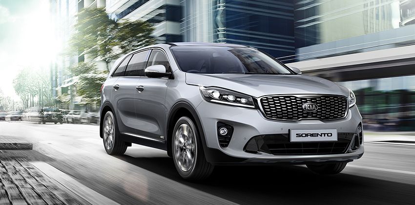 Kia Sorento Front Angular