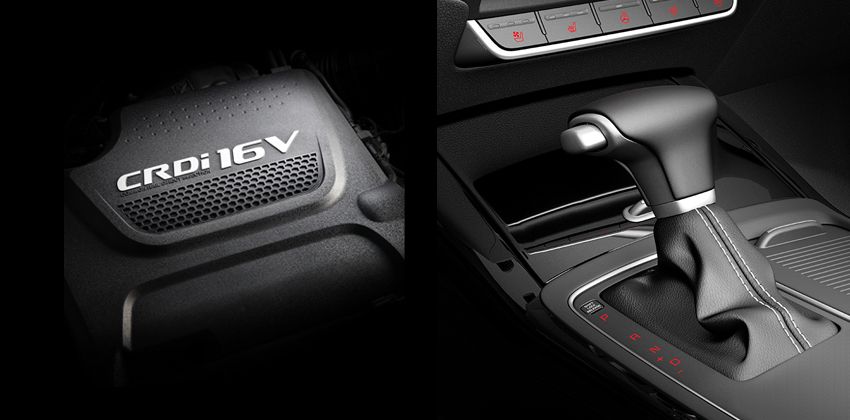 Kia Sorento Engine & Gear Knob