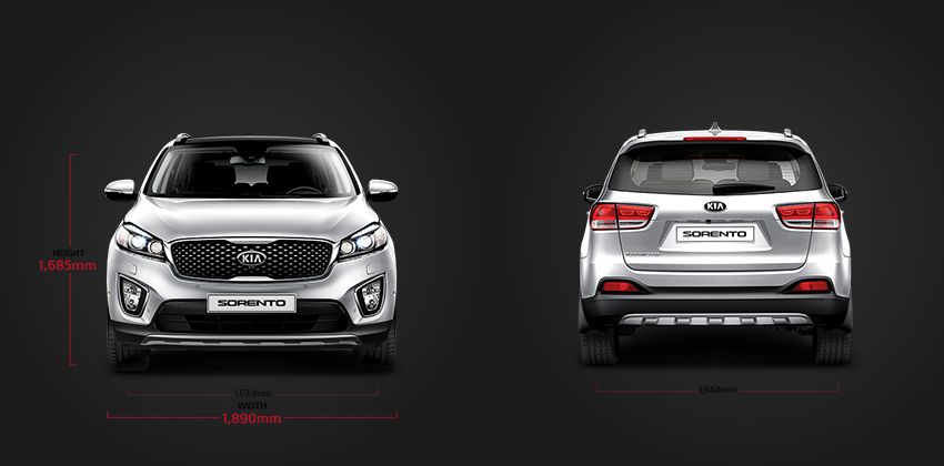 Kia Sorento Front & Rear