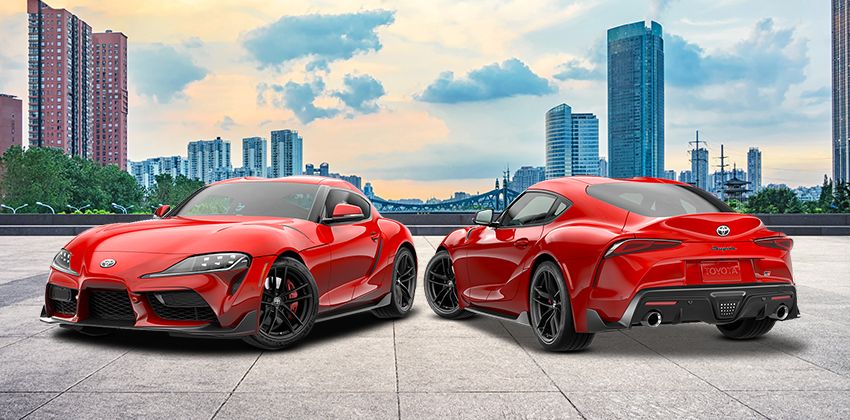 Toyota GR Supra Front & Rear Angular