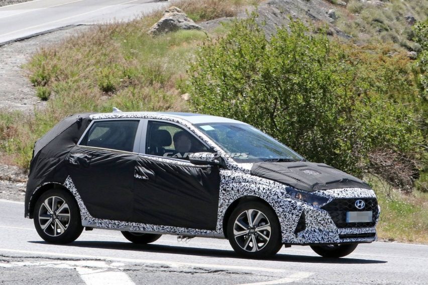Hyundai Kepergok Uji i10 di Eropa Dalam Kamuflase, Tampil Semakin Sporty