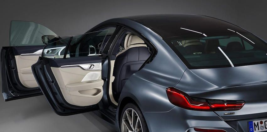  BMW 8 Series Gran Coupe rear