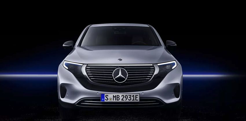 Mercedes-Benz EQC EV front