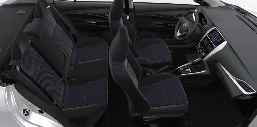 Toyota Vios Seating