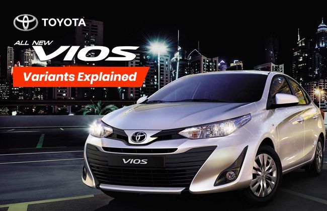 Toyota Vios: Variants explained