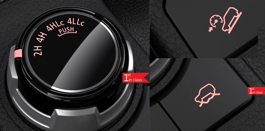 Mitsubishi Triton 2019 off-road gear