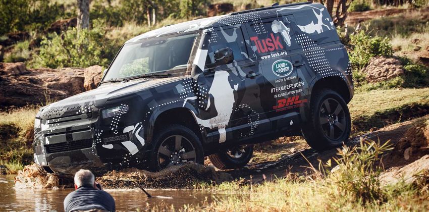 Land Rover Defender Front Angular