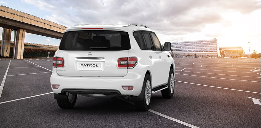 2021 Nissan Patrol Rear