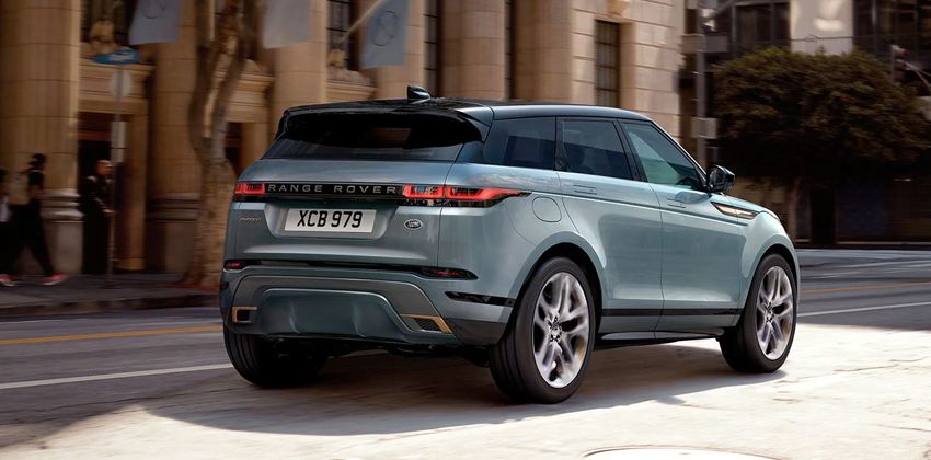 2020 Land Rover Range Rover Evoque Rear Angular